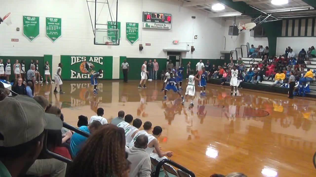 Des Arc High School vs. Marvell Quenton Walters highlights