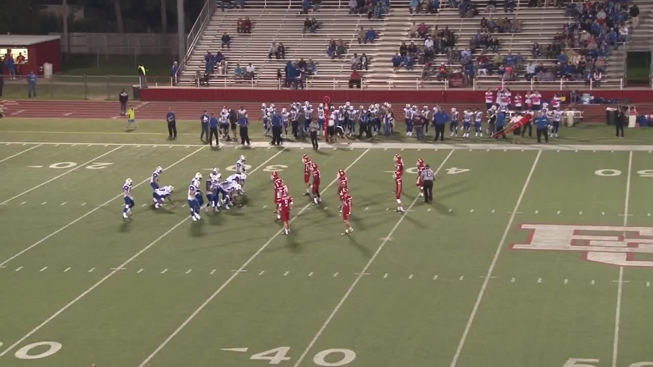 El Campo High School vs. Needville High Kevin Dove highlights