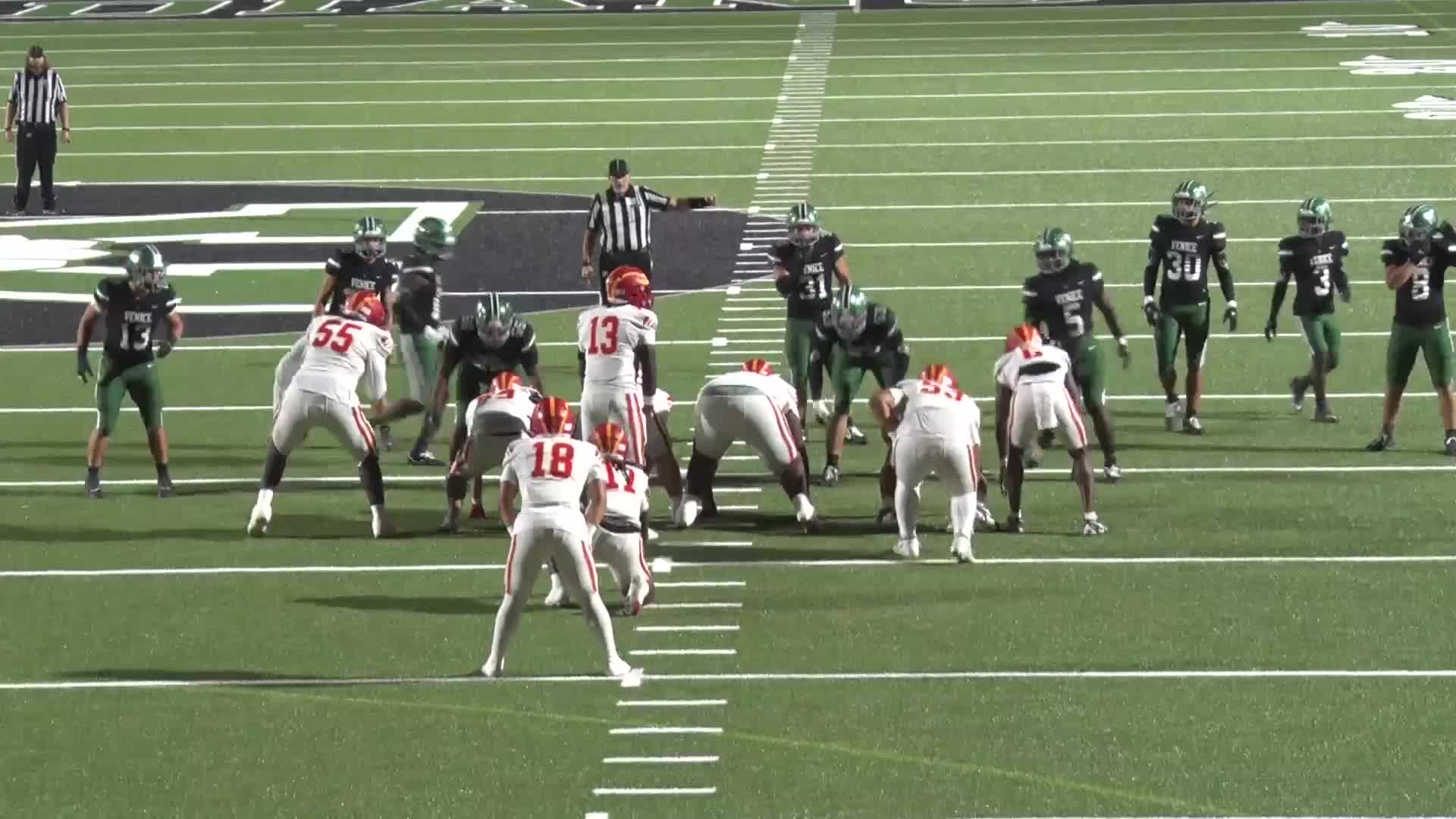 Brock Hupp #53-Venice vs Clearwater Central Catholic 10.17.2025