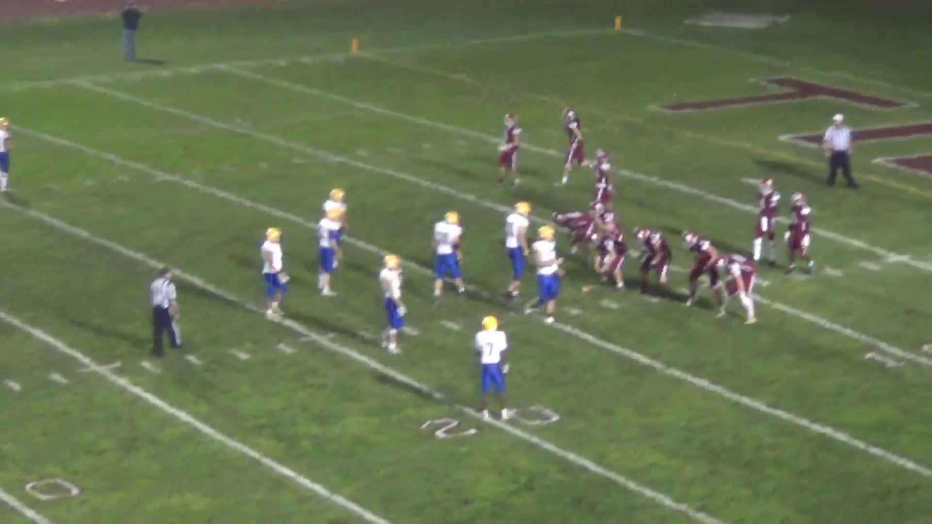 Pottsville HS Football Video "Pottsville football highlights Wilson