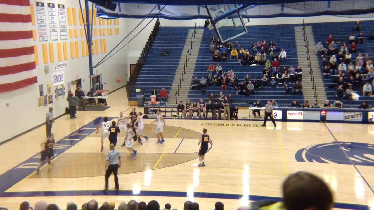 DEWITT HIGH SCHOOL BOYS VARSITY BASKETBALL, DEWITT, MI Austin