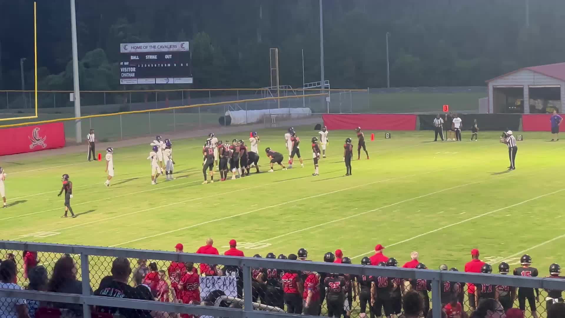 Chatham High School Tyrone Hughes Jr highlights Hudl