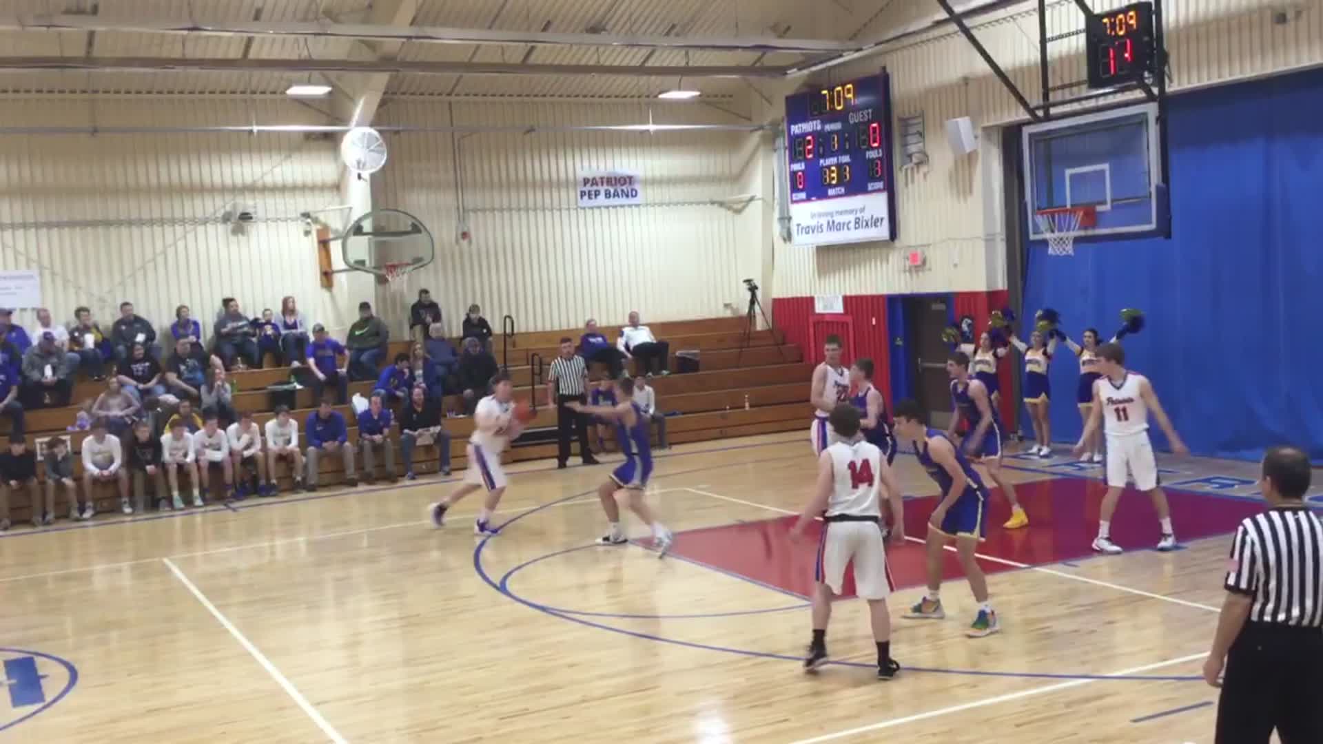 School Record 17 3's Castlewood highlights Hudl