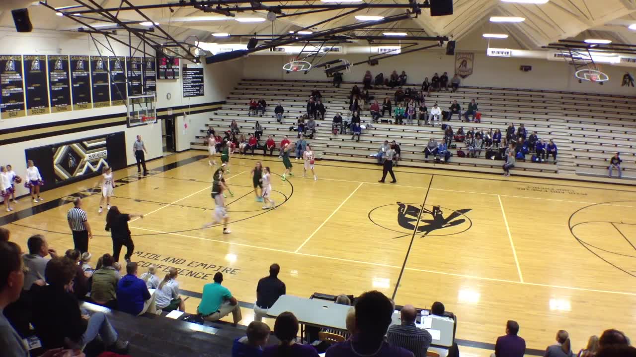 Staley High School Girls Varsity Basketball Tyler Reid highlights