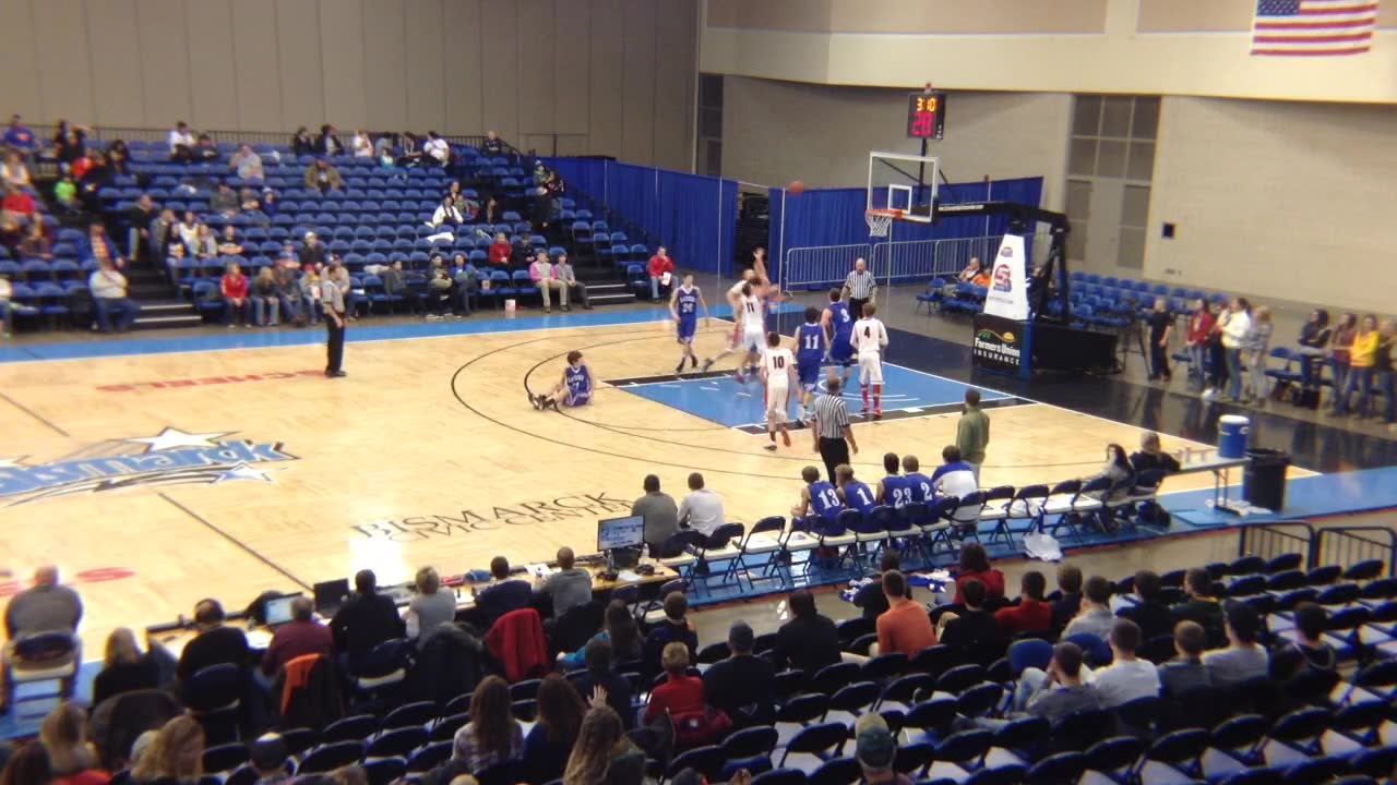 Richardton Boys' Varsity Basketball Peyton Gabrielson highlights Hudl