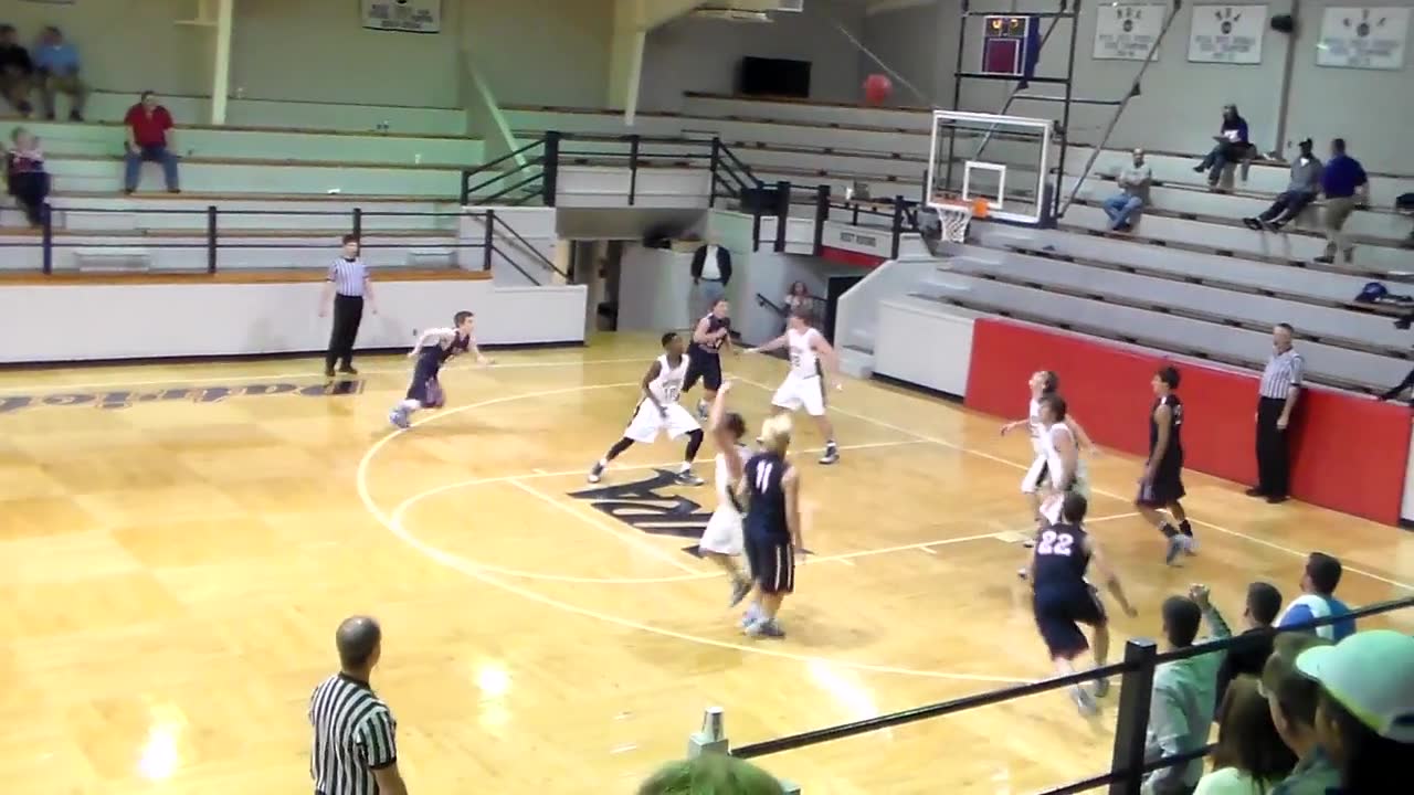 Pillow Academy High School Boys Varsity Basketball Seth Dearman