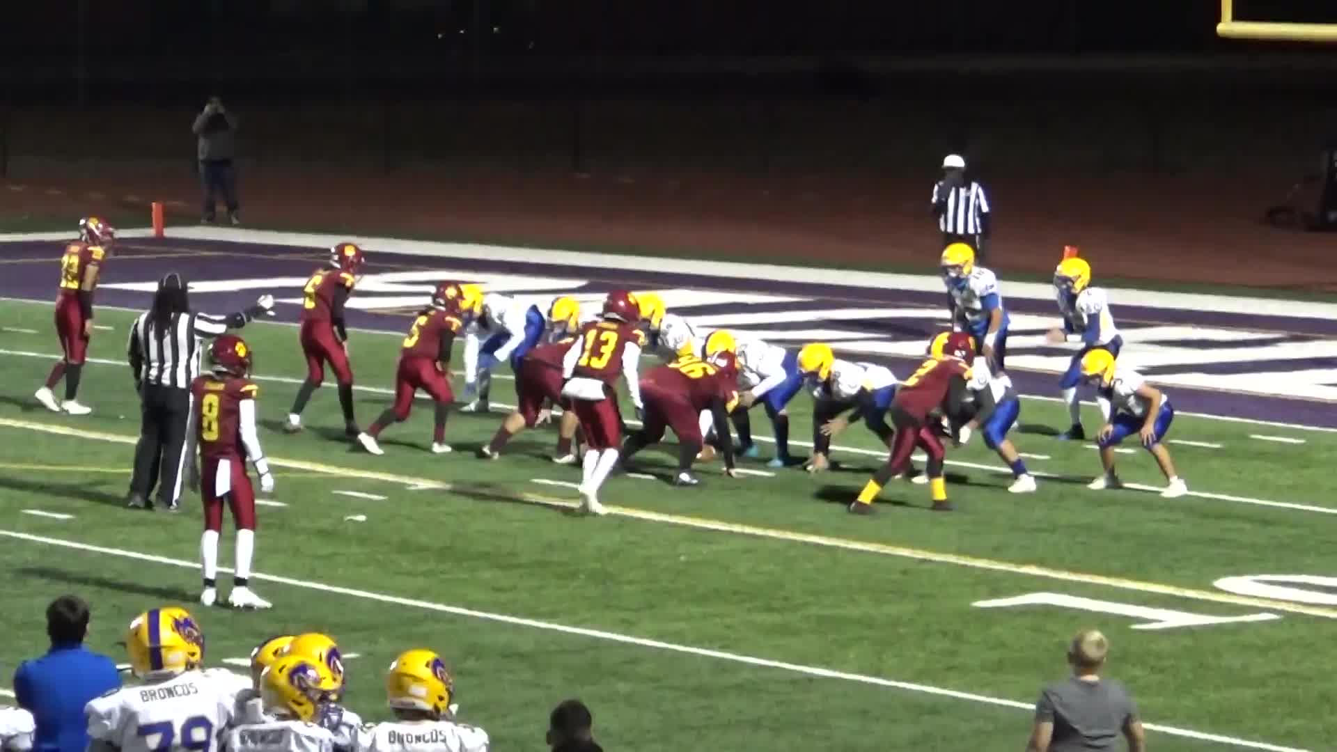 5 yard gain, hurdle John Snapp highlights Hudl