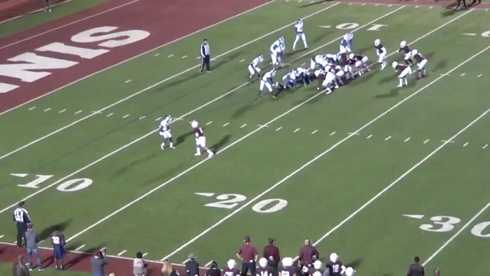 Ennis Hs Football Video Ennis Football Highlights Corsicana High