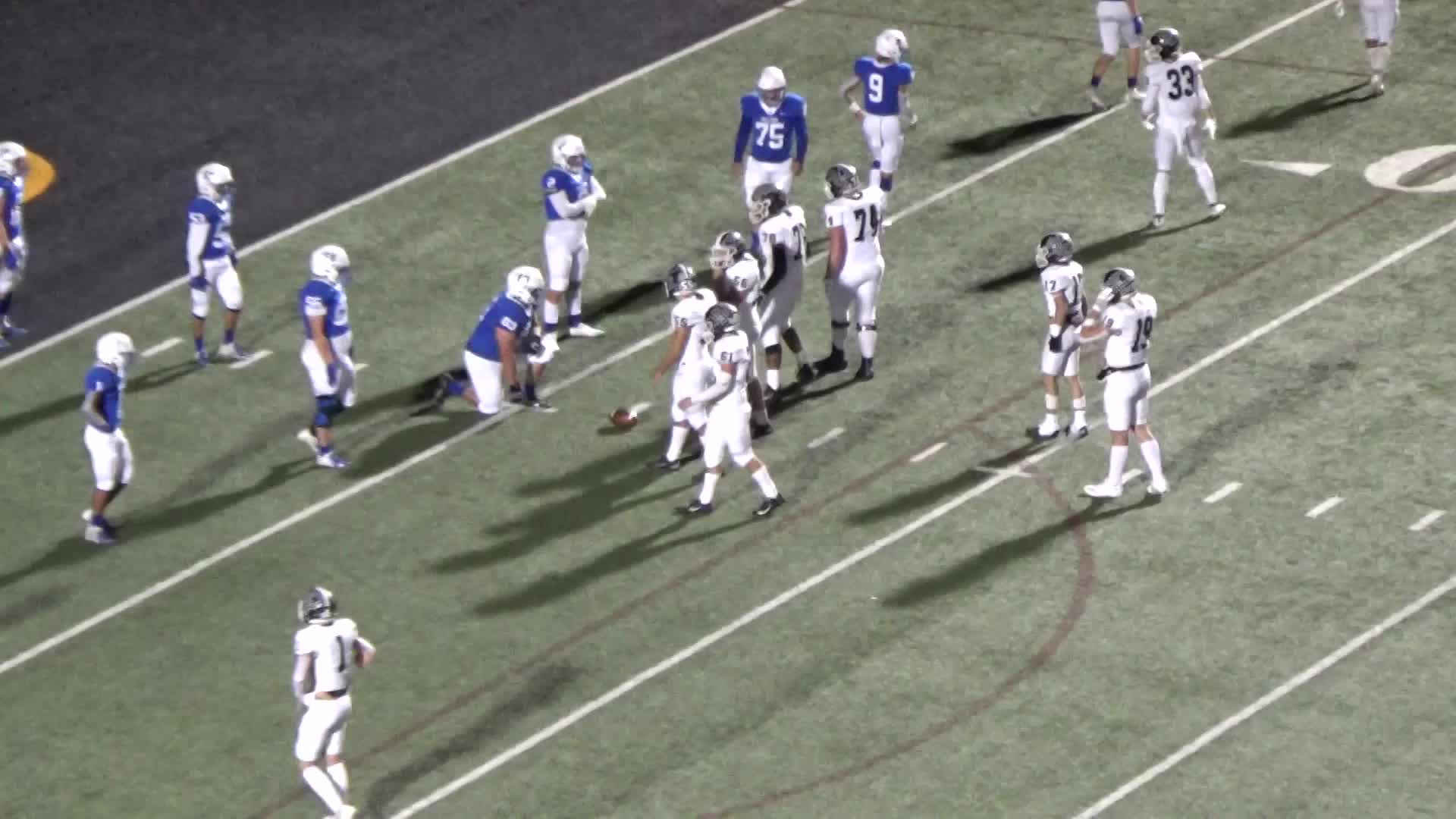 Lindsay HS Football Video "Lindsay football highlights Bosqueville High