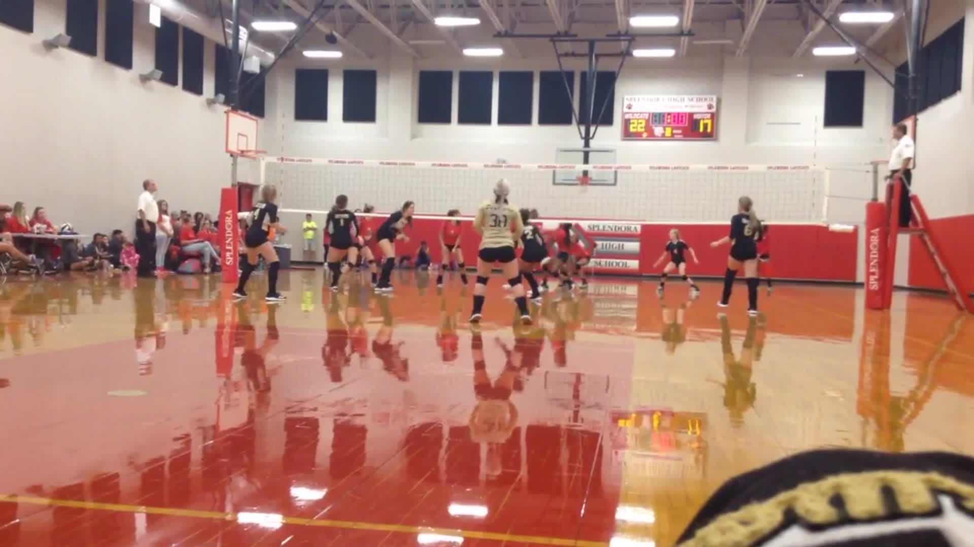 Anahuac HS Volleyball Video "Anahuac volleyball highlights Caney Creek