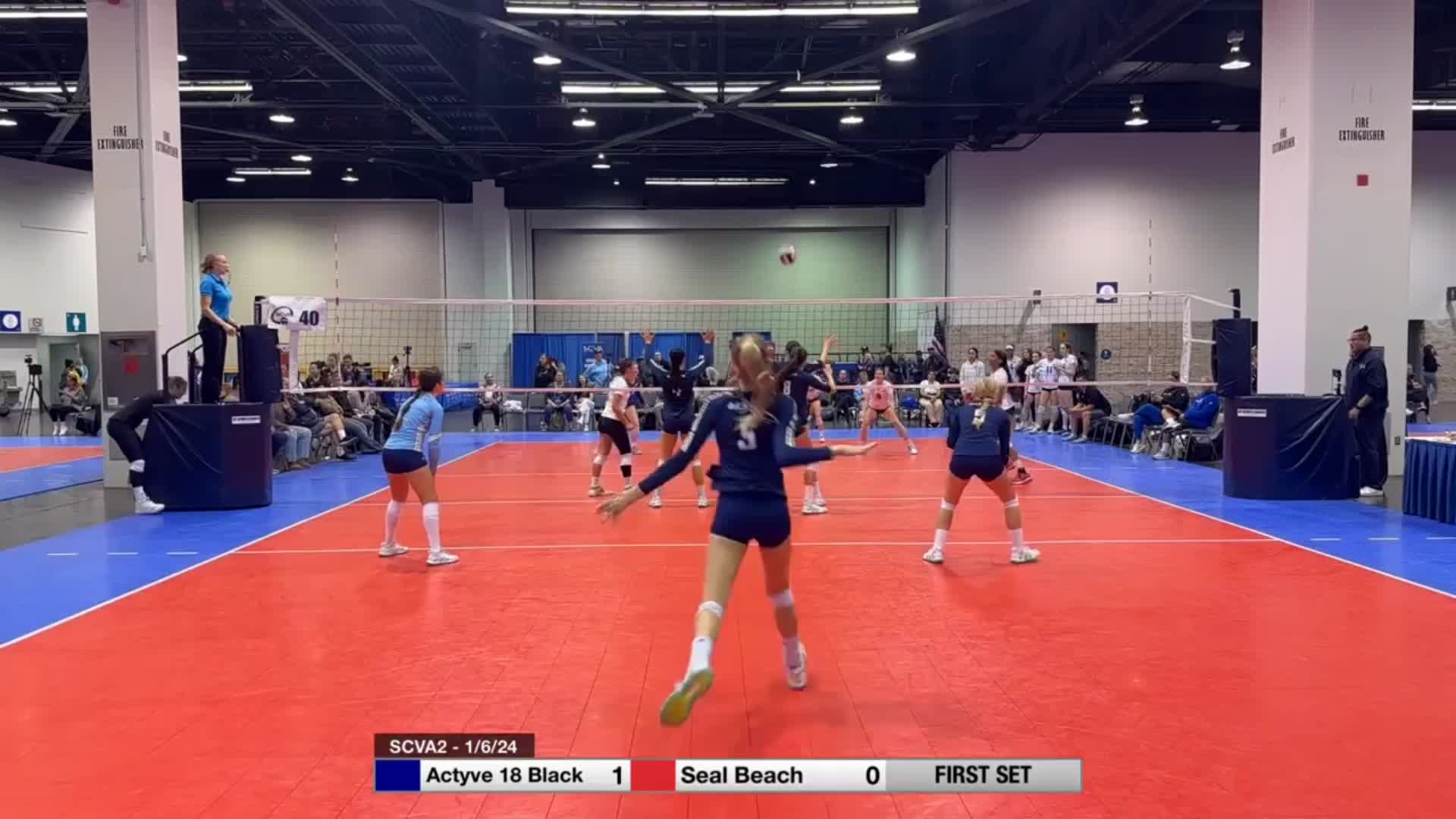 Seal Beach Volleyball Club Tate Drageset highlights Hudl