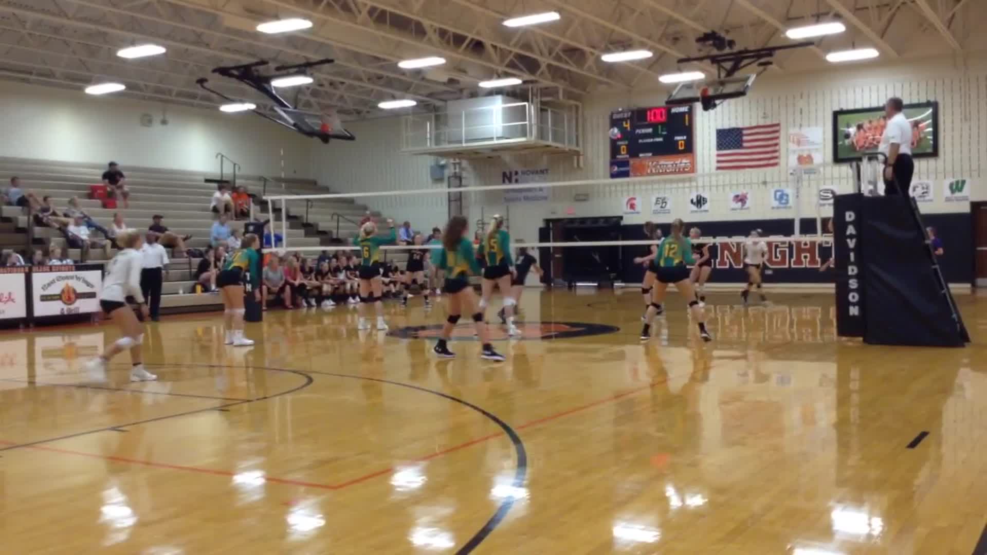 West Davidson HS Volleyball Video "West Davidson volleyball highlights