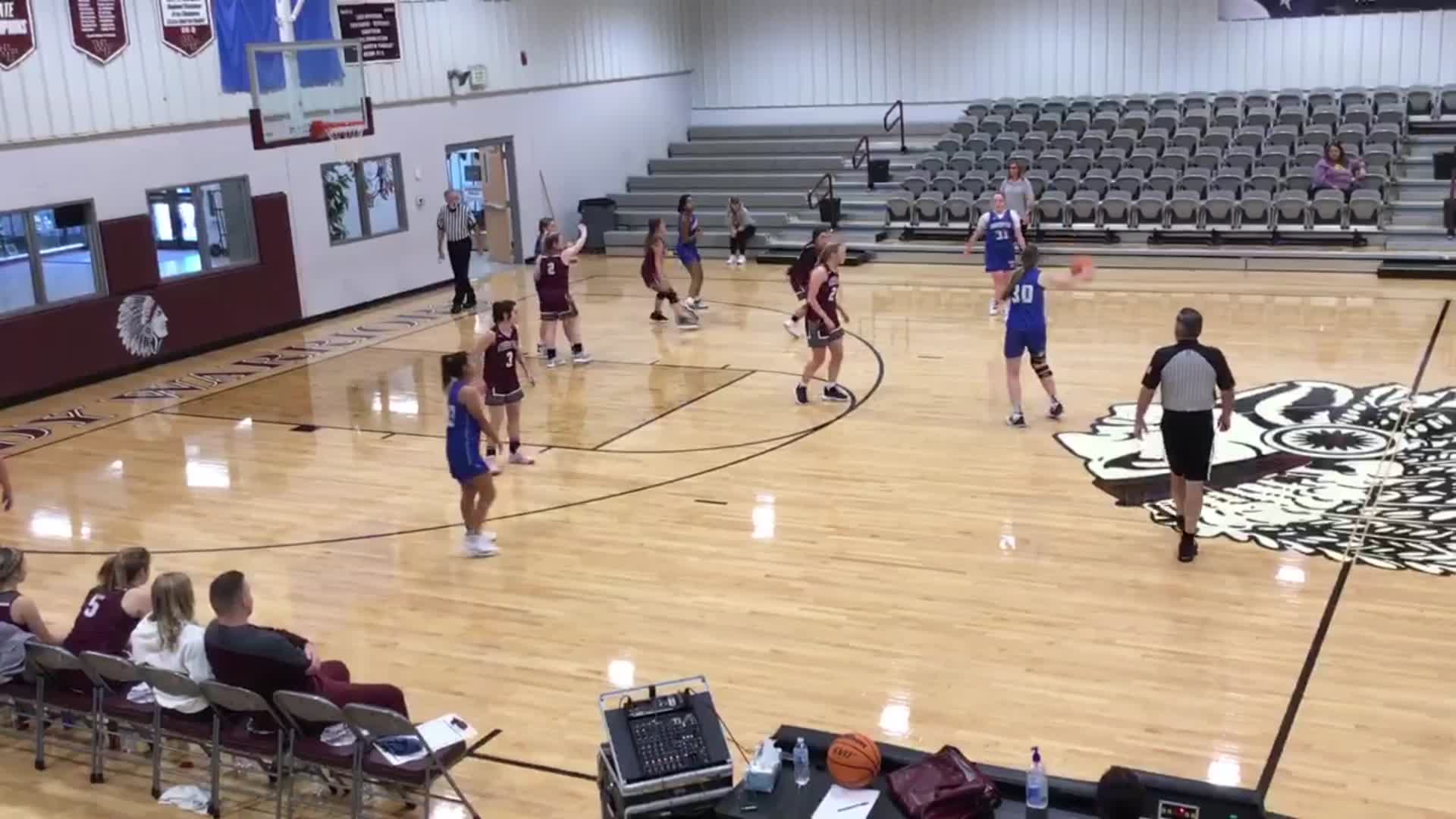 Webbers Falls High School Aiyana Brewer highlights Hudl