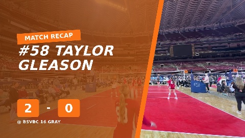 Taylor Gleason @ BSVBC 16 Gray highlights - Taylor Gleason highlights ...
