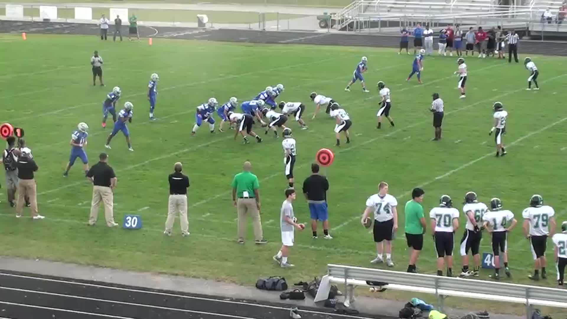 vs. Central Crossing High School Freshman Football Joe Guzik