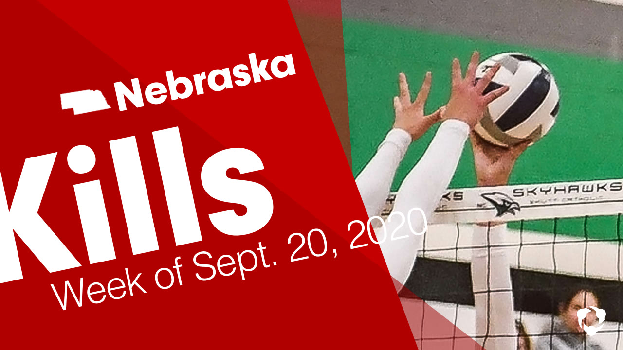 Nebraska Kills from Week of Sept. 20, 2020 Nebraska Volleyball