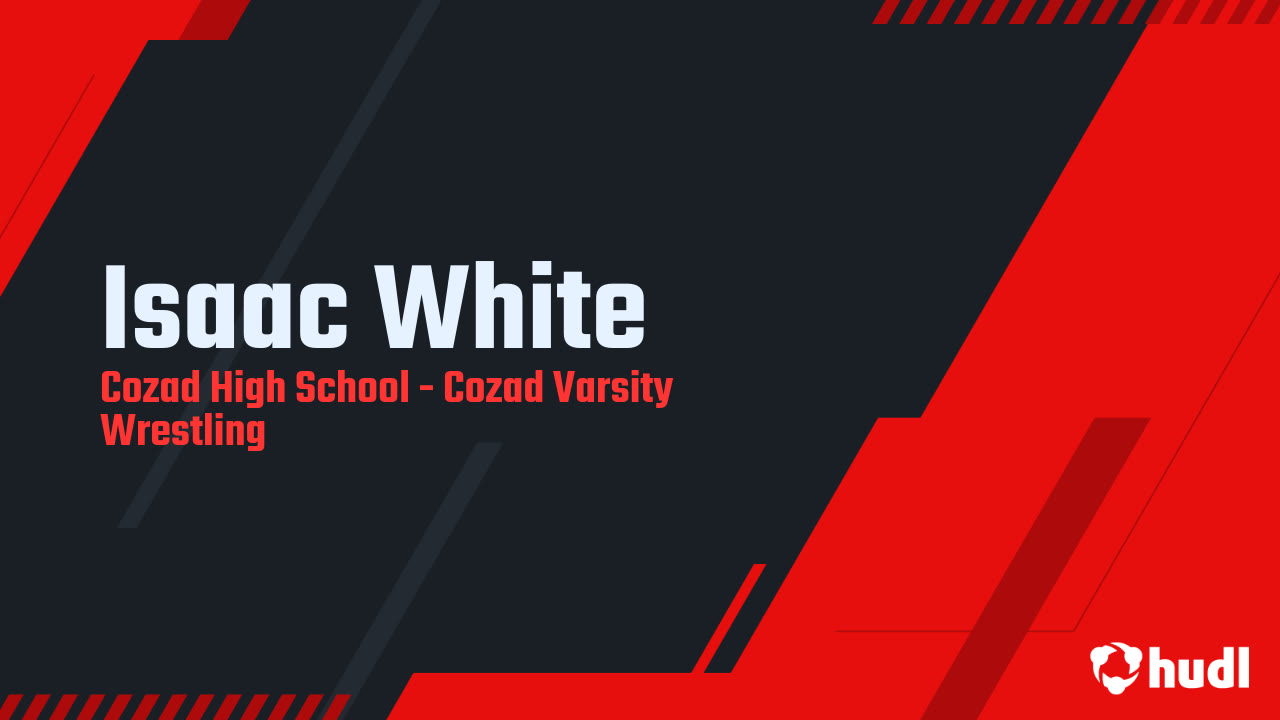 Isaac White Cozad High School highlights Hudl