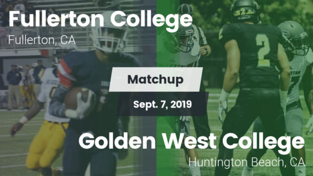 Hornet Football Fullerton College Fullerton California