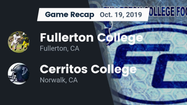 Hornet Football Fullerton College Fullerton California