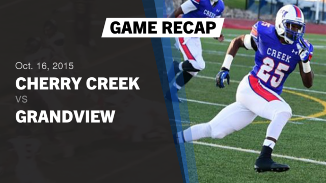 Boys Varsity Football Cherry Creek High School Greenwood