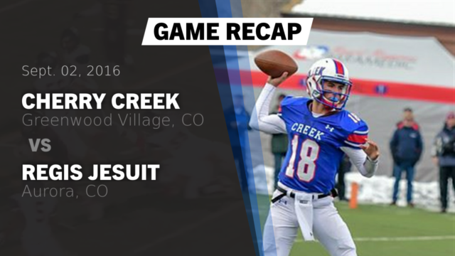 Boys Varsity Football Cherry Creek High School Greenwood
