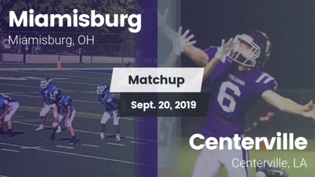 Boys Varsity Football Miamisburg High School Miamisburg Ohio