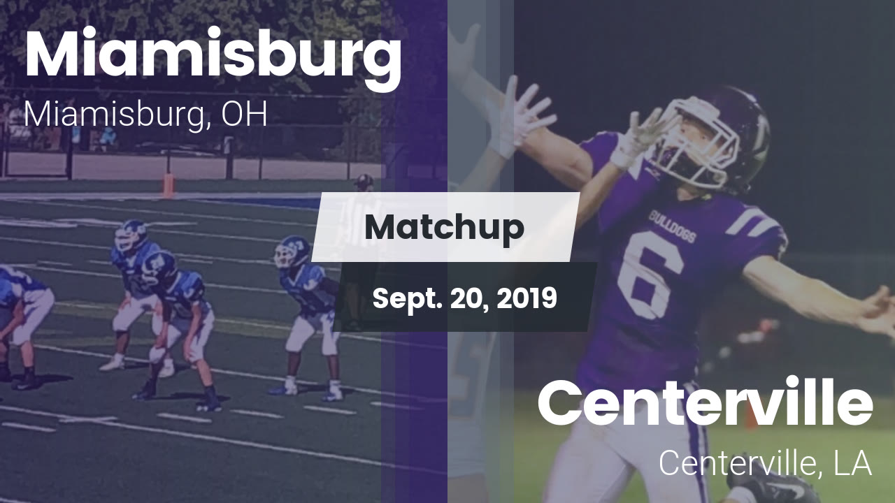 Miamisburg Hs Football Video Matchup Miamisburg High Vs