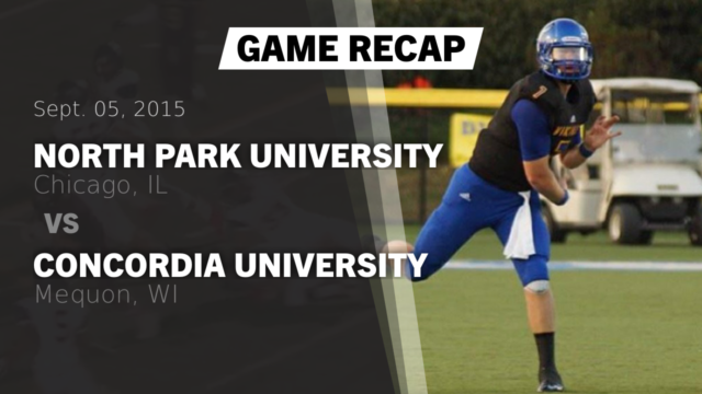 Mens Varsity Football North Park University Chicago Illinois