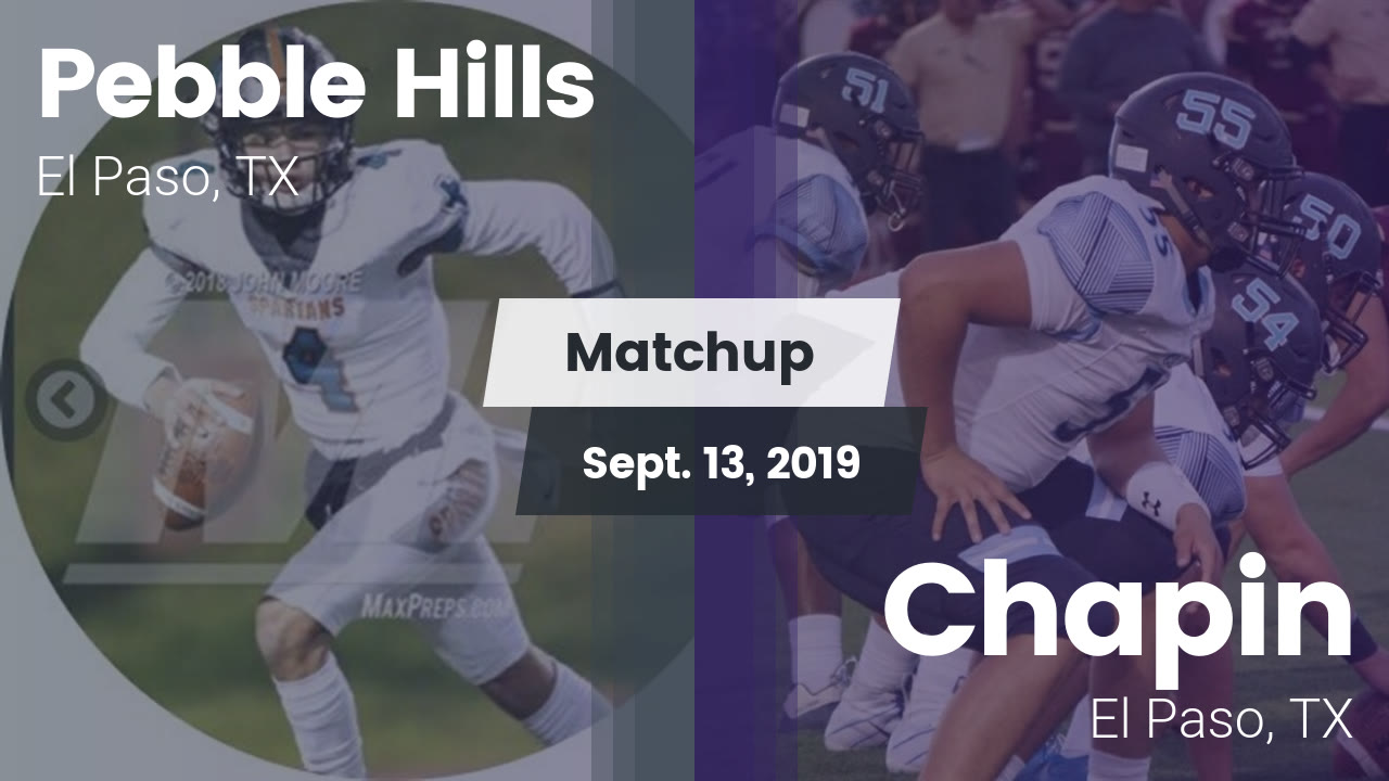 Pebble Hills Hs Football Video Matchup Pebble Hills High Sc Vs