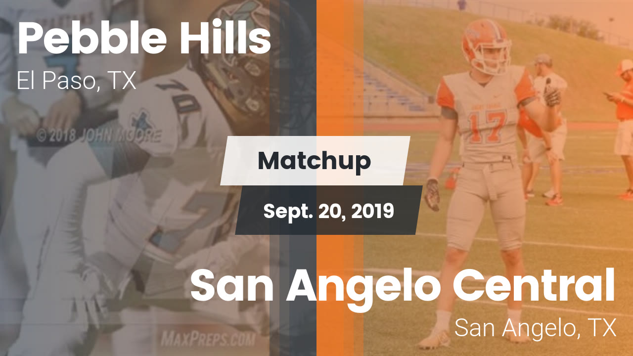 Pebble Hills Hs Football Video Matchup Pebble Hills High Sc Vs