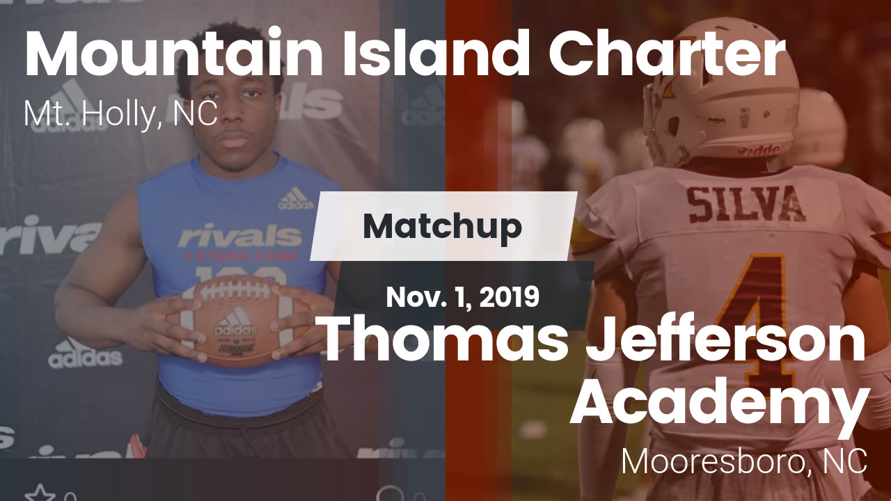 Mountain Island Charter Hs Football Video Matchup Mountain