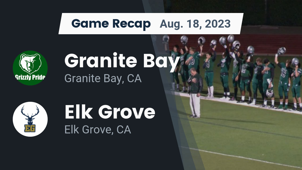 Videos Granite Bay Grizzlies (Granite Bay, CA) Varsity Football