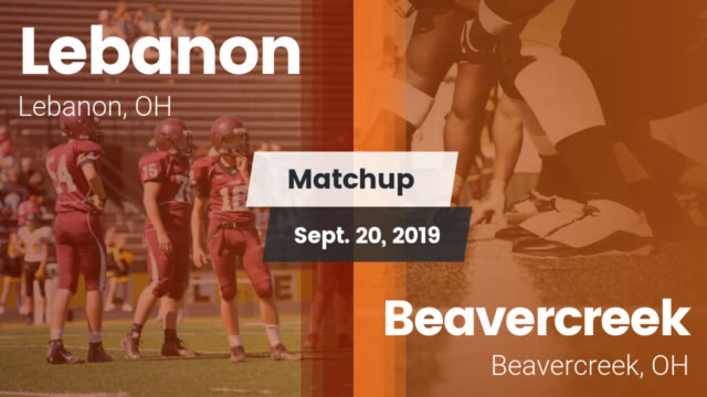 Boys Varsity Football Lebanon High School Lebanon Ohio