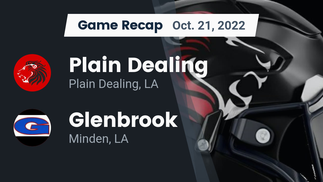 Recap Plain Dealing vs. Glenbrook 2022 Plain Dealing High highlights