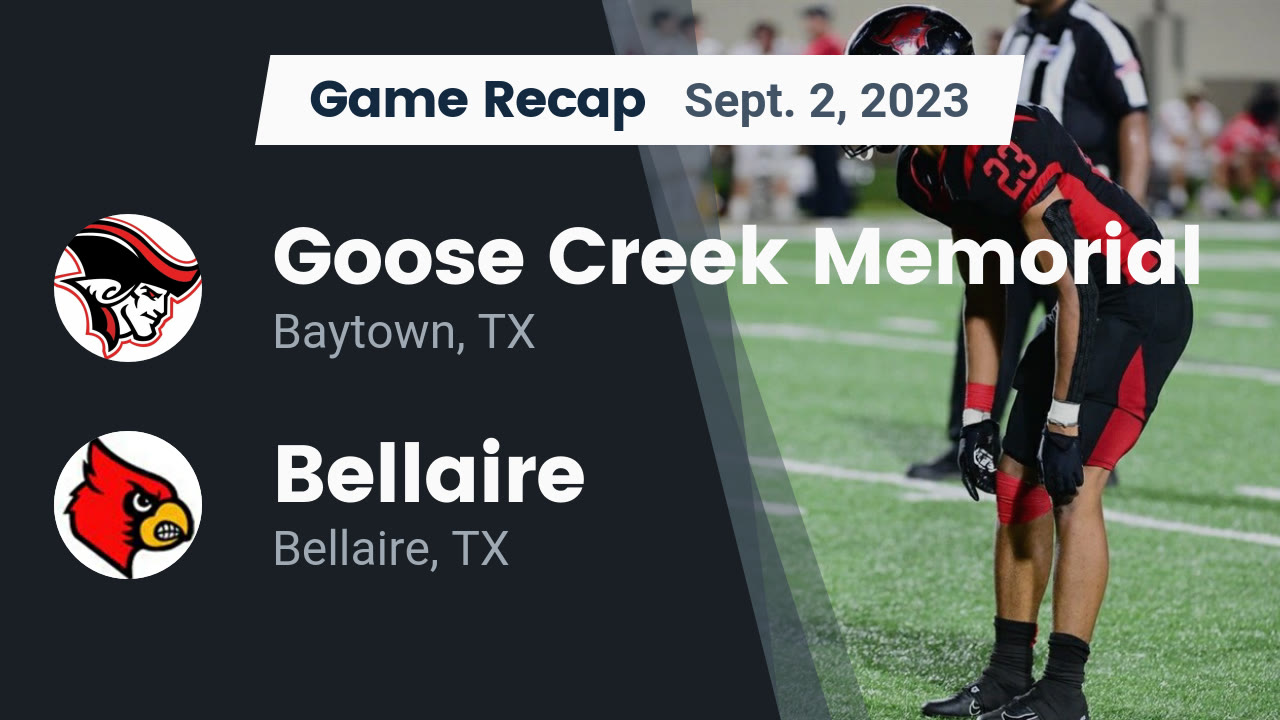 Goose Creek Memorial High School (Baytown, TX) Varsity Football