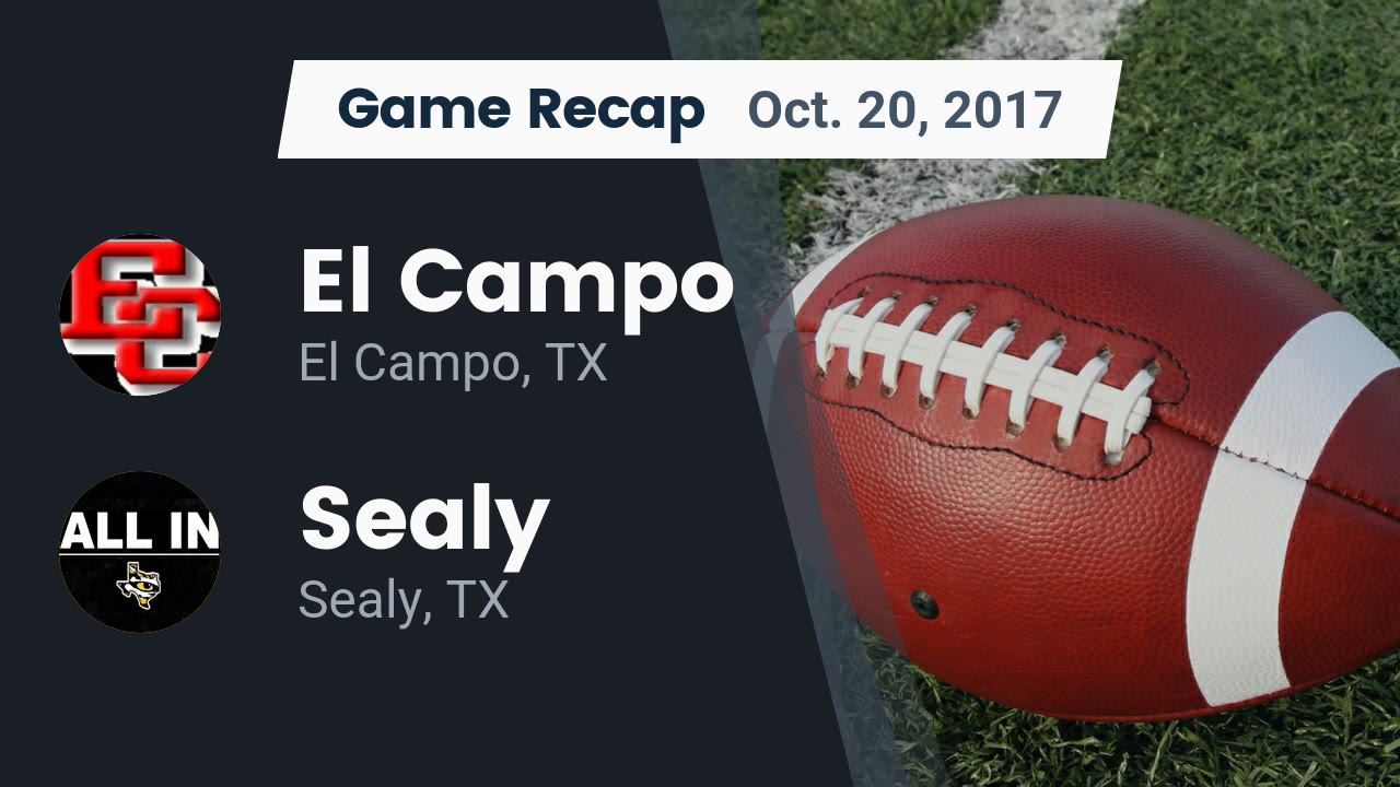 Football Game Preview Bay City Vs El Campo Maxpreps