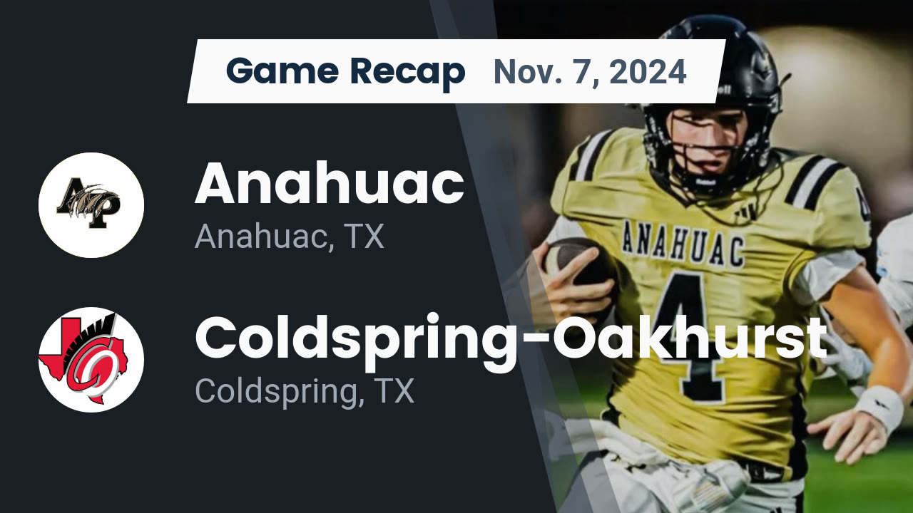 coldspring oakhurst high school football helmet Benedictine Live Oak makes top 20