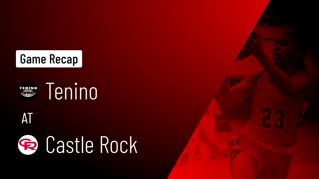 Tenino vs Castle Rock Game Highlights - Dec. 12, 2025 - Tenino ...