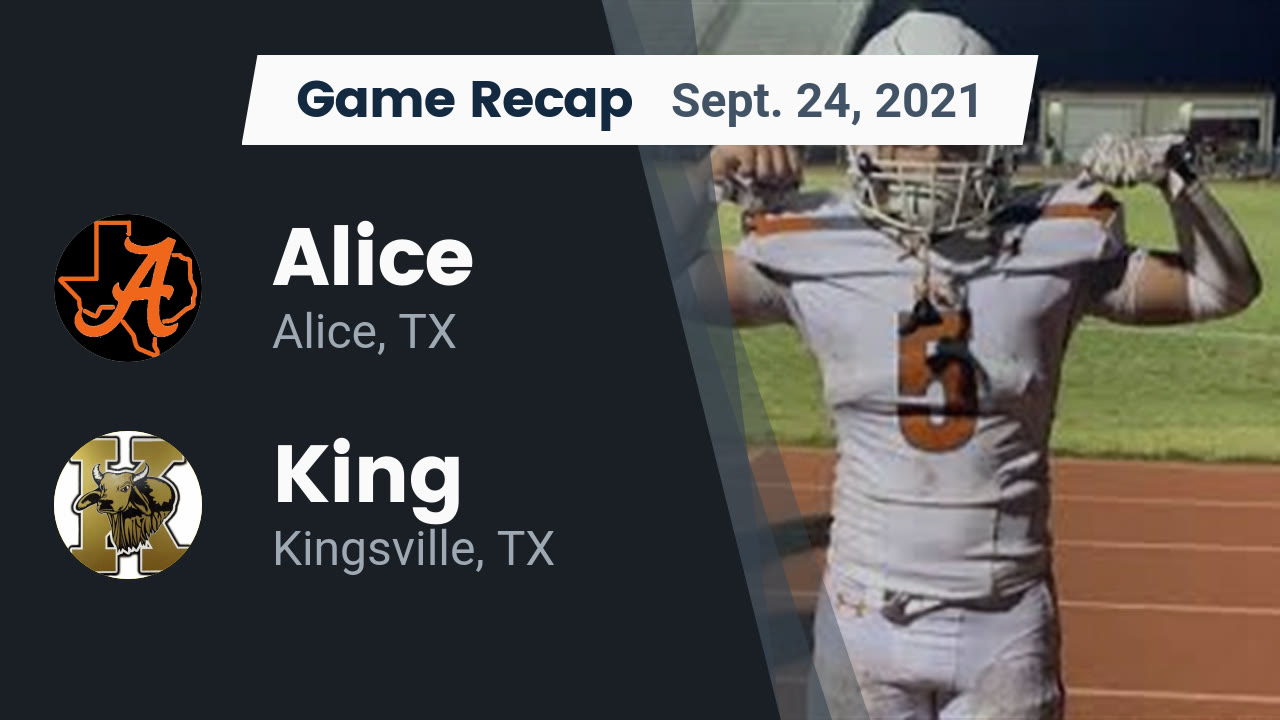 Alice High School Tx Varsity Football