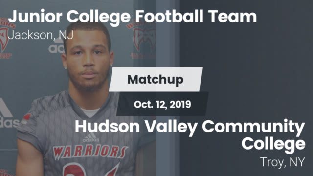 Warriors Junior College Football Team Jackson New Jersey Football Hudl