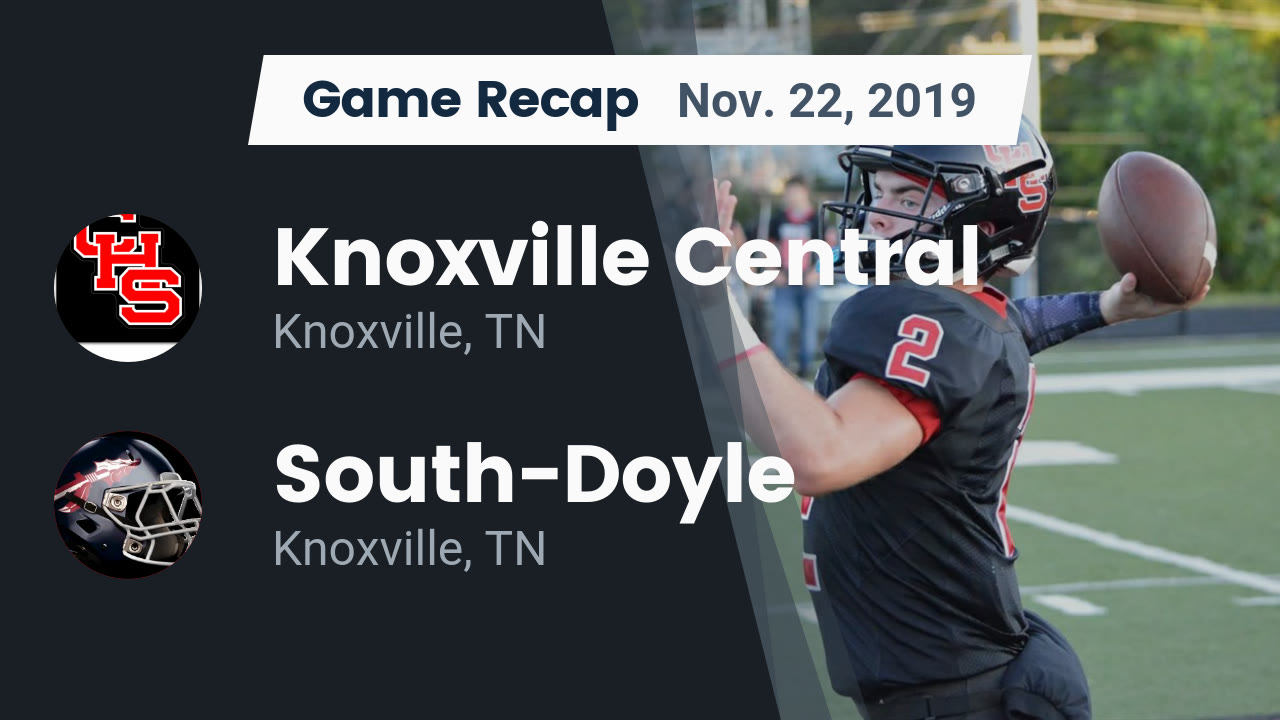 Knoxville Central Hs Football Video Recap Knoxville Central Vs