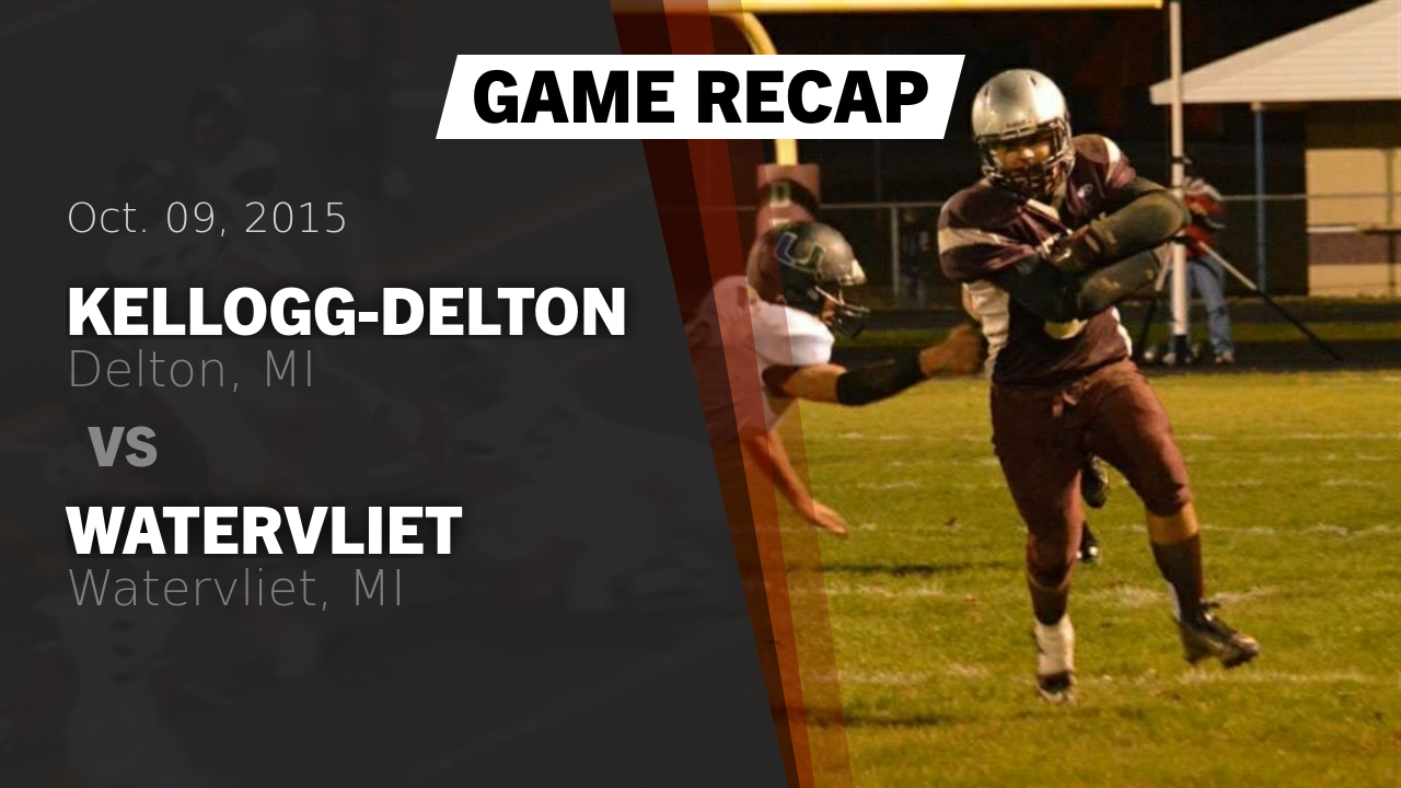Kellogg Hs Football Video Recap Kellogg Delton Vs Watervliet