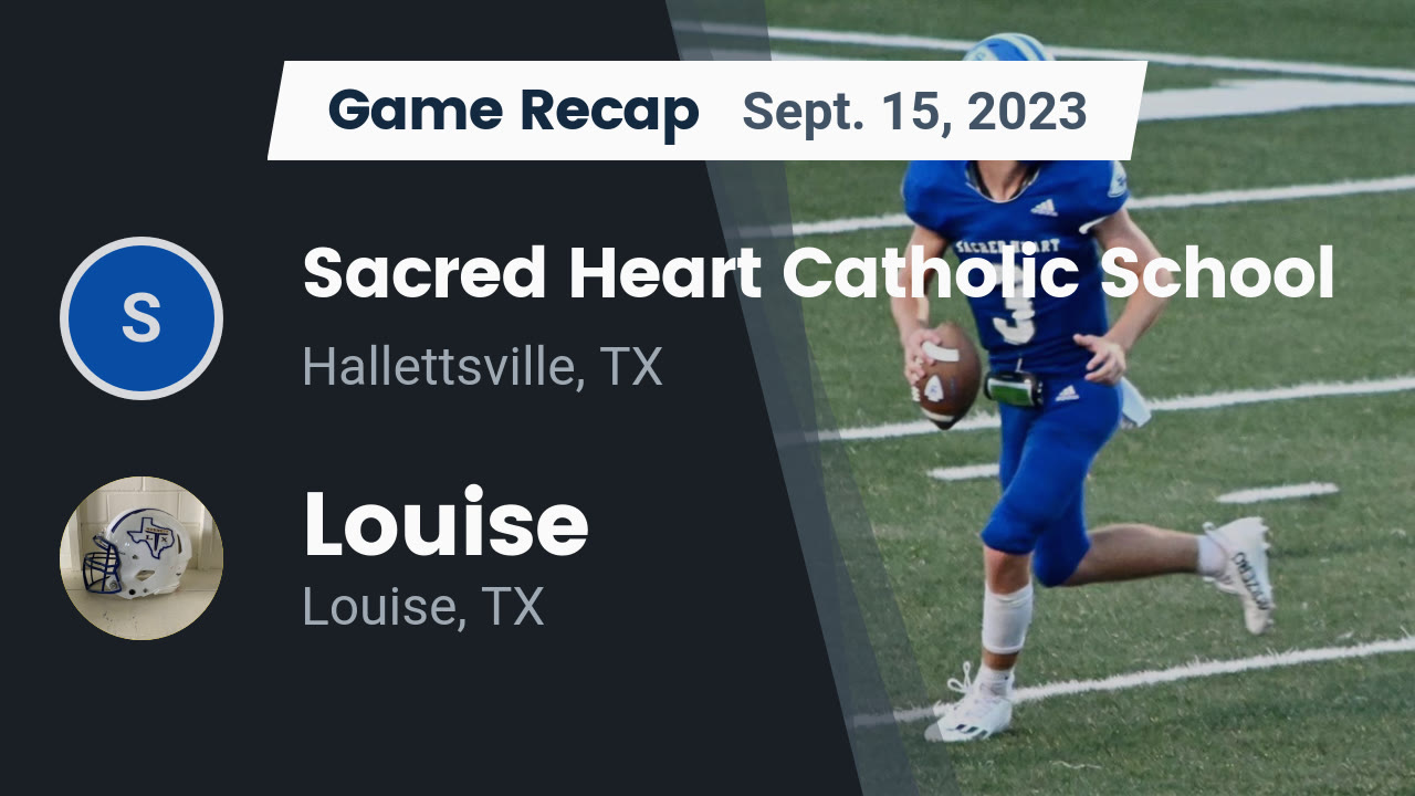 Sacred Heart (Hallettsville, TX) High School Sports Football, Basketball, Baseball, Softball