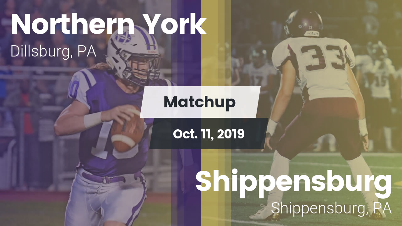 Northern York Hs Football Video Matchup Nyhs Vs Shippensburg
