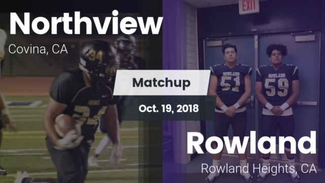 Boys Varsity Football Northview High School Covina California