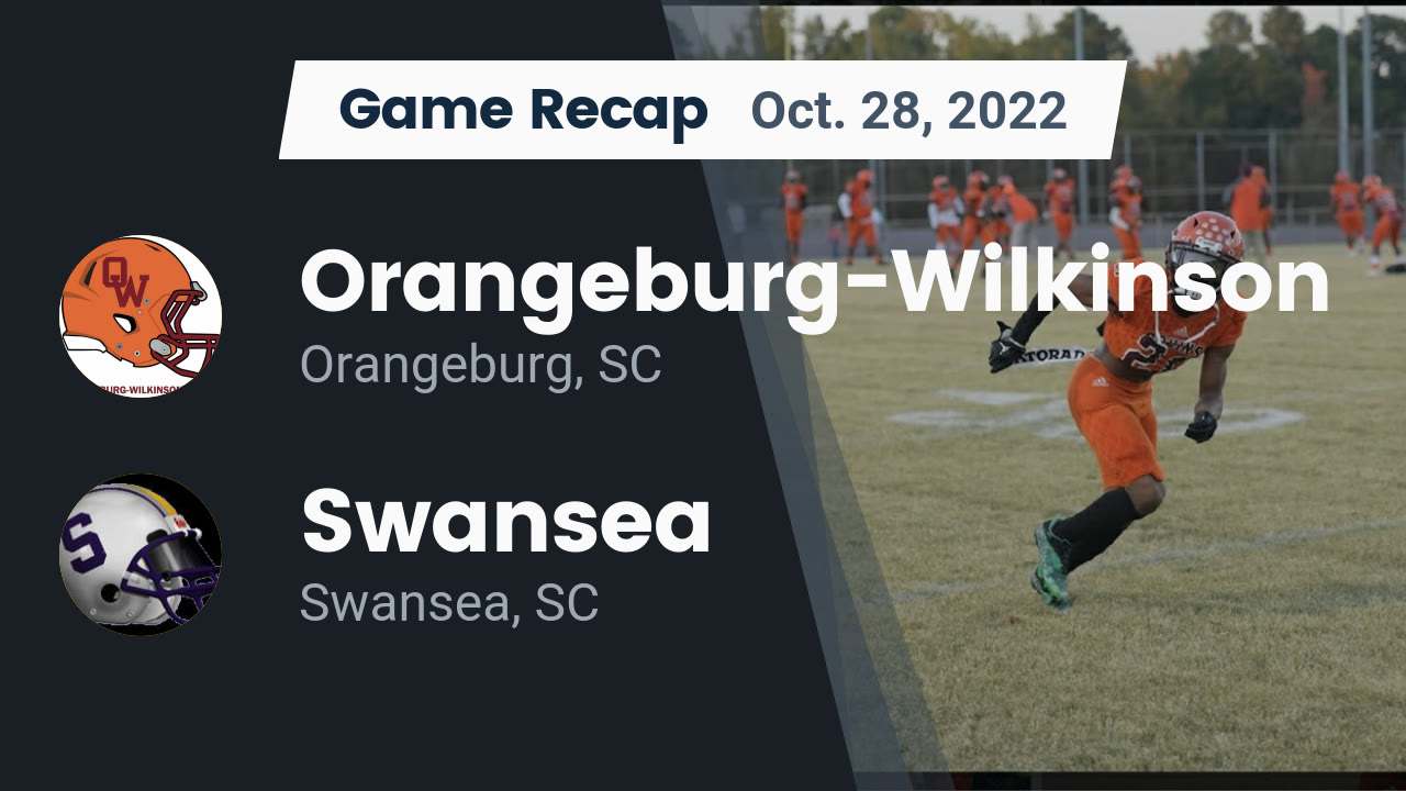 Videos OrangeburgWilkinson Bruins (Orangeburg, SC) Varsity Football