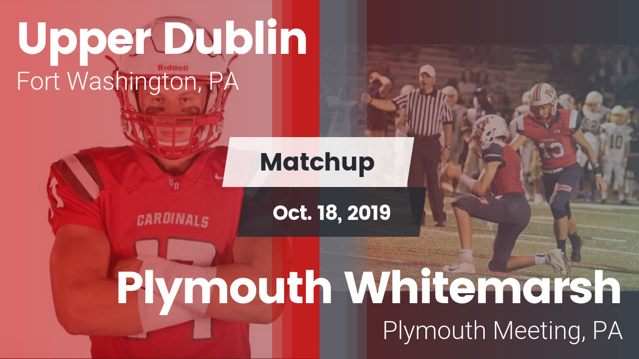 Upper Dublin Hs Football Video Matchup Upper Dublin Vs Plymouth