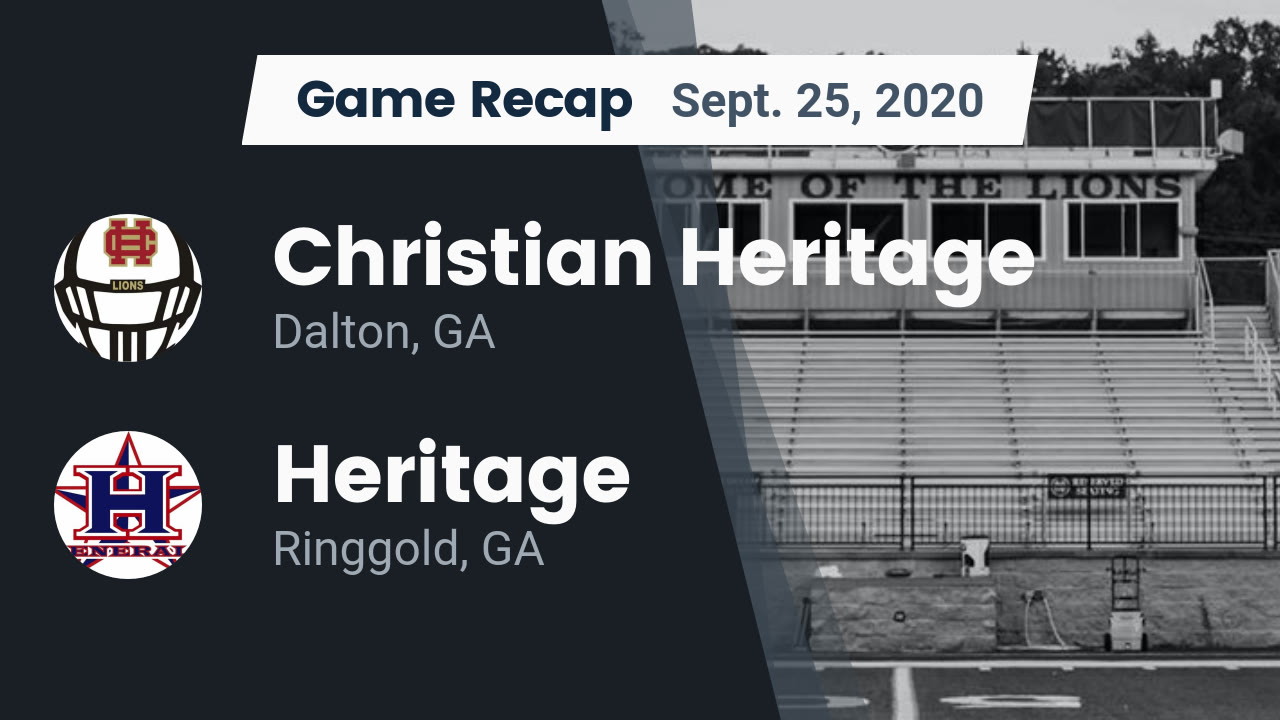 Christian Heritage High School Dalton Ga Varsity Football