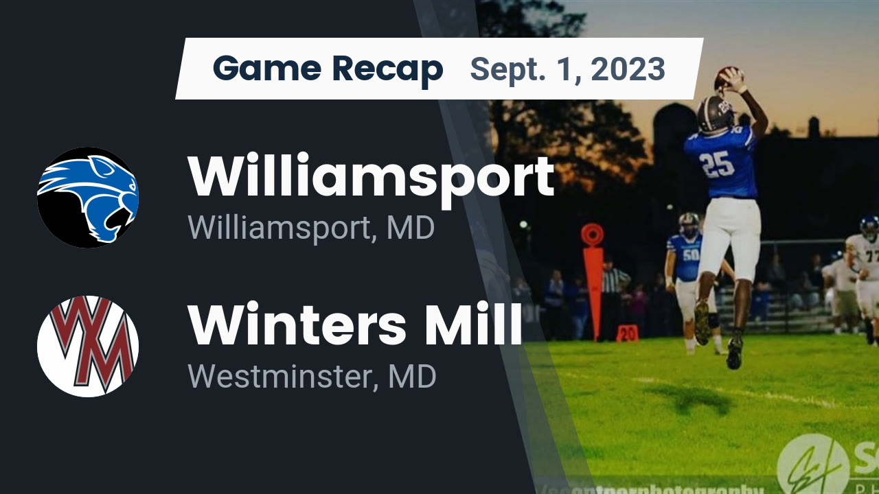 Williamsport (MD) High School Sports Football, Basketball, Baseball