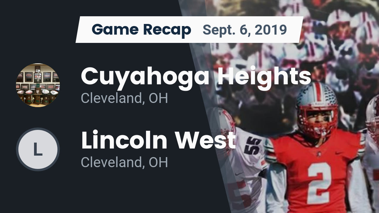 Cuyahoga Heights Hs Football Video Recap Cuyahoga Heights Vs